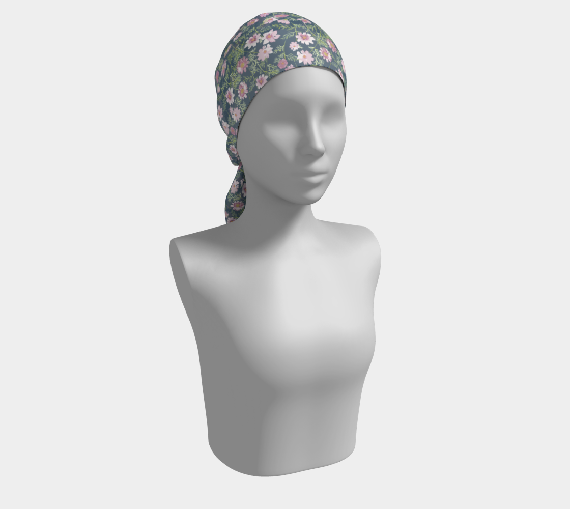 scarf + shawl in airy cosmos
