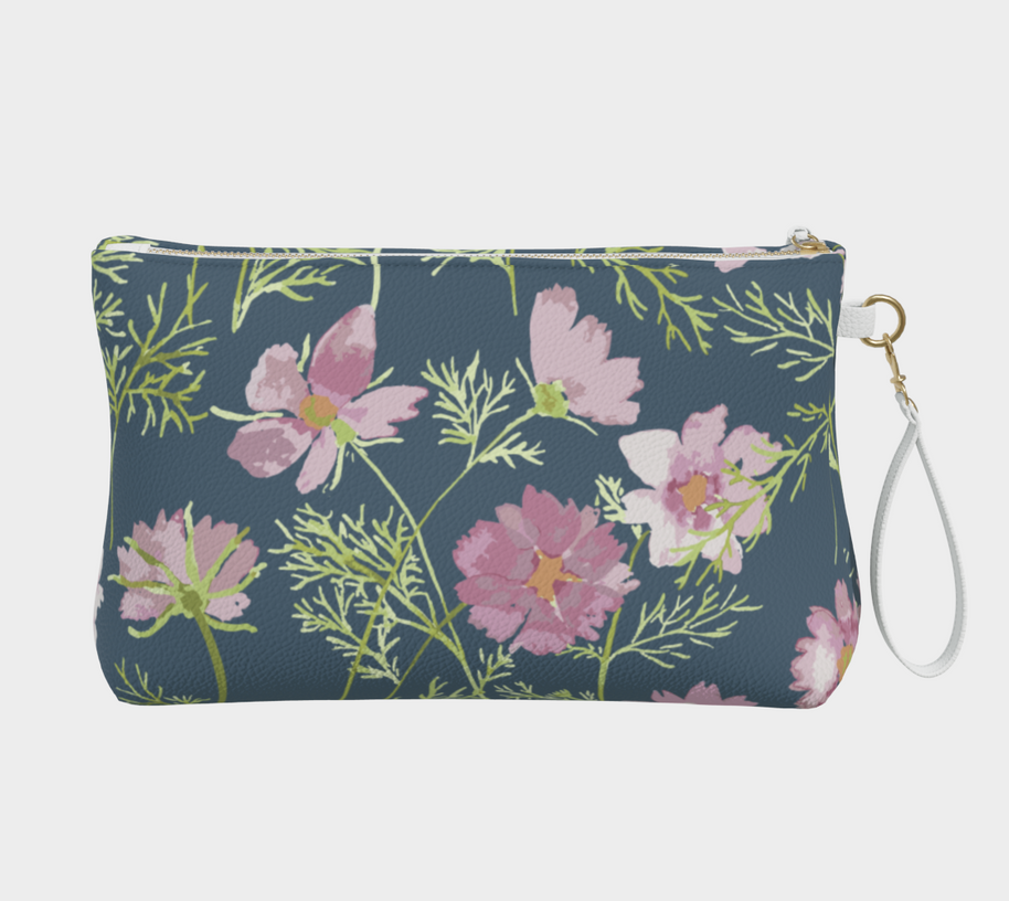 vegan leather clutch (available now)