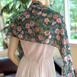 scarf + shawl in airy cosmos