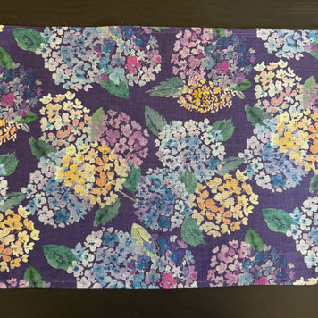 endless hydrangea european linen placemats