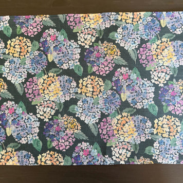 endless hydrangea european linen placemats