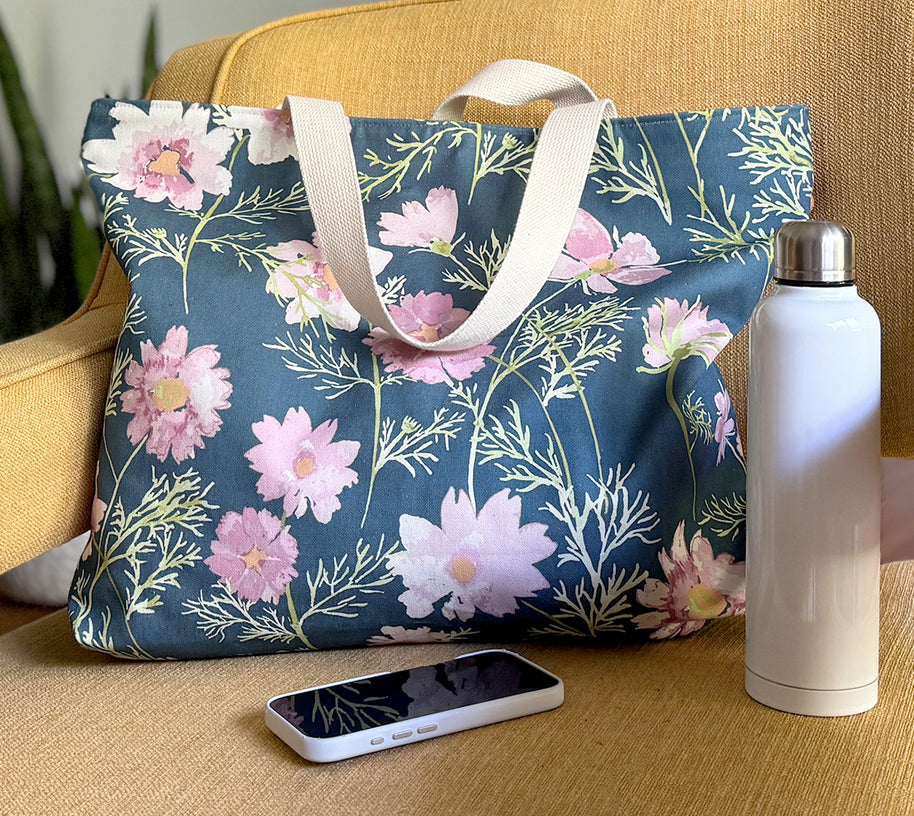 airy cosmos weekender bag (available now)