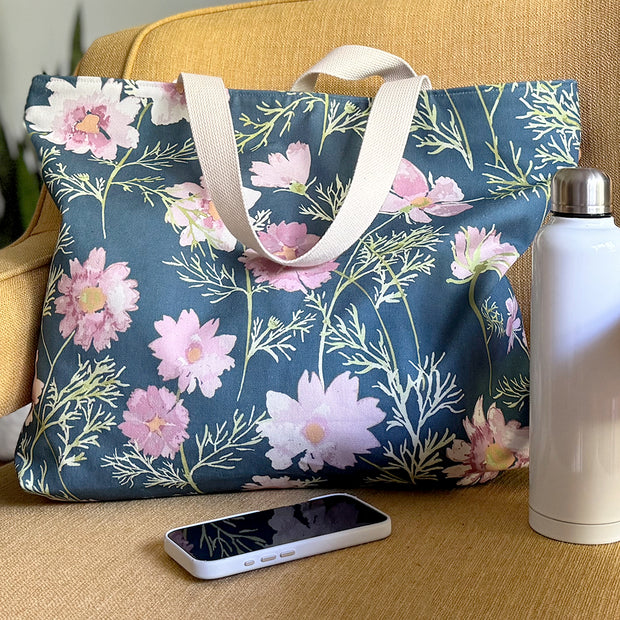 airy cosmos weekender bag (available now)