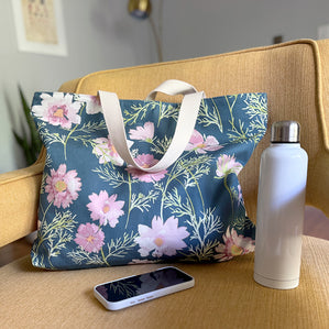 airy cosmos weekender bag (available now)