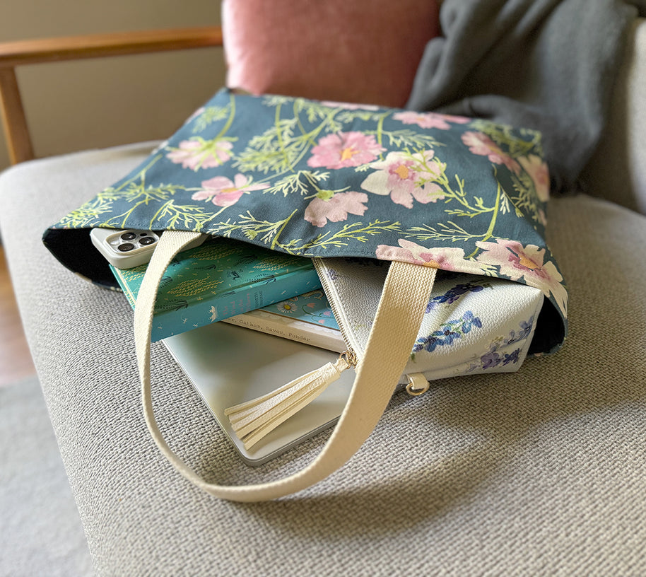 airy cosmos weekender bag (available now)