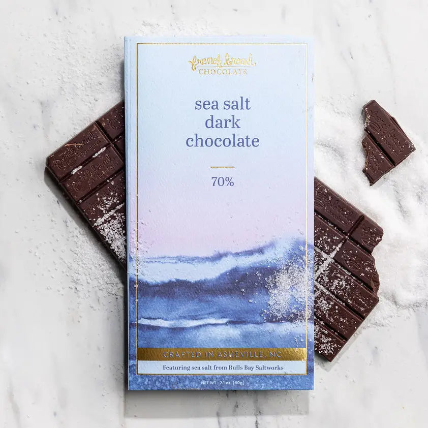artisan chocolate by French Broad Chocolate