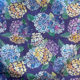 endless hydrangea linen napkins