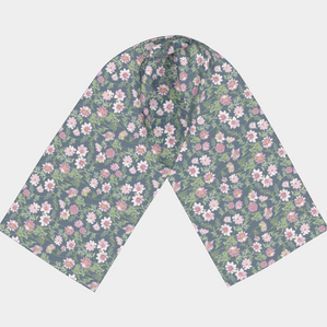 scarf + shawl in airy cosmos
