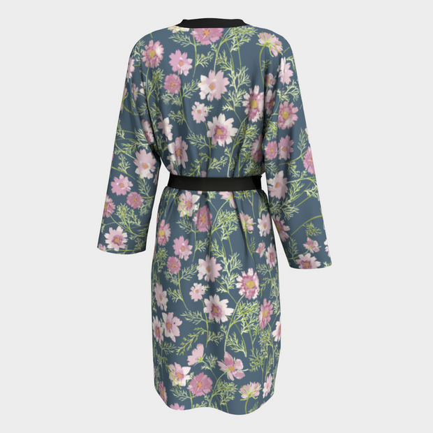silky robe in airy cosmos