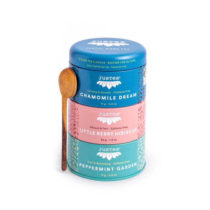 tea trio gift set (organic, fair trade tea)