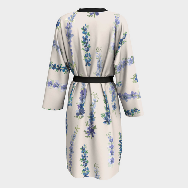 silky robe in dancing delphinium