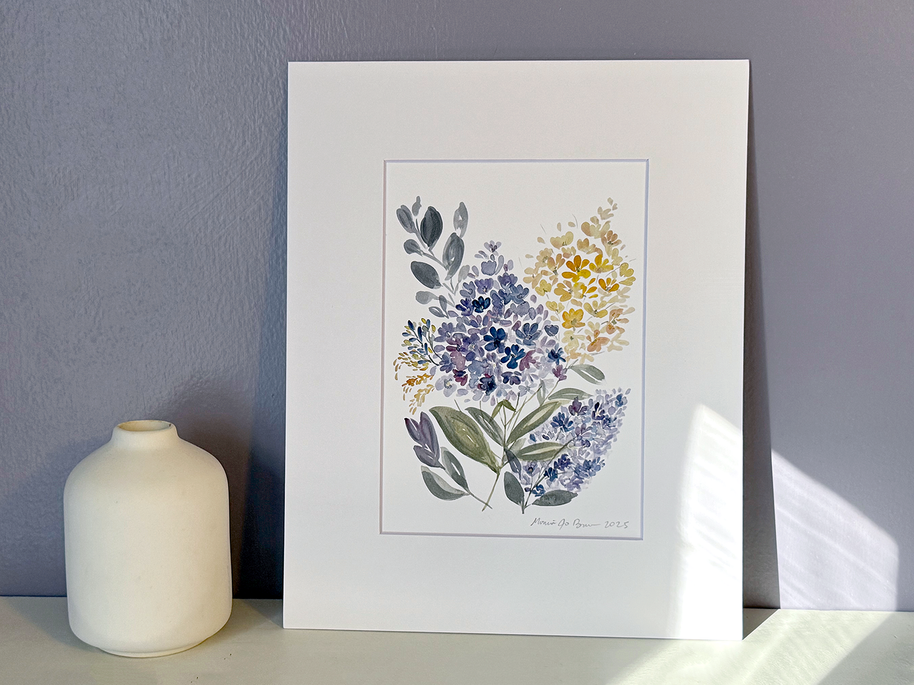 watercolor print collection (2025 explorations)