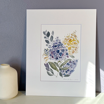 watercolor print collection (2025 explorations)