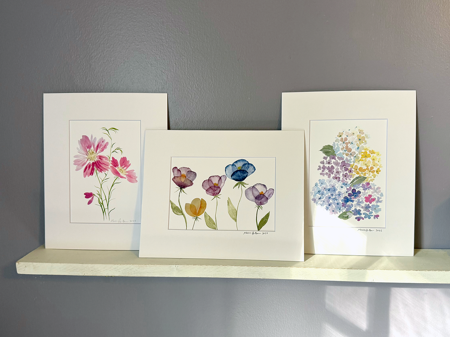 watercolor print collection (2025 explorations)