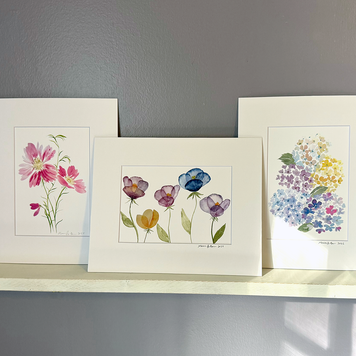 watercolor print collection (2025 explorations)