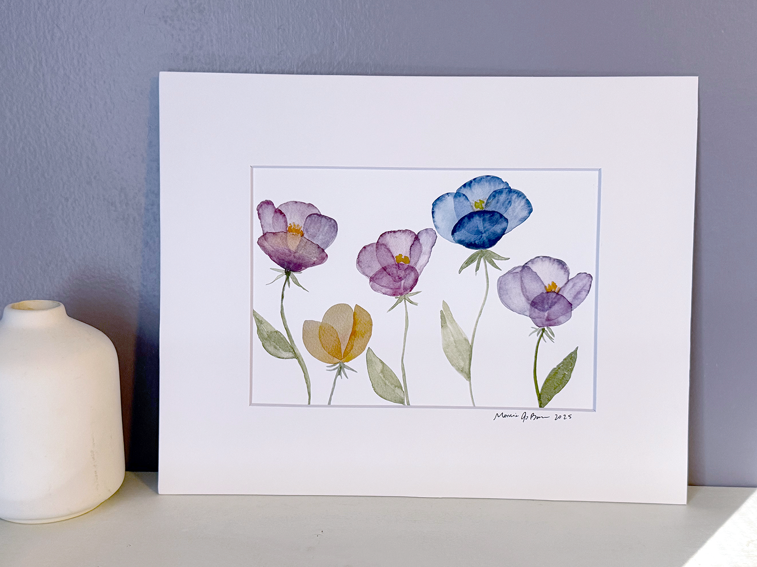 watercolor print collection (2025 explorations)