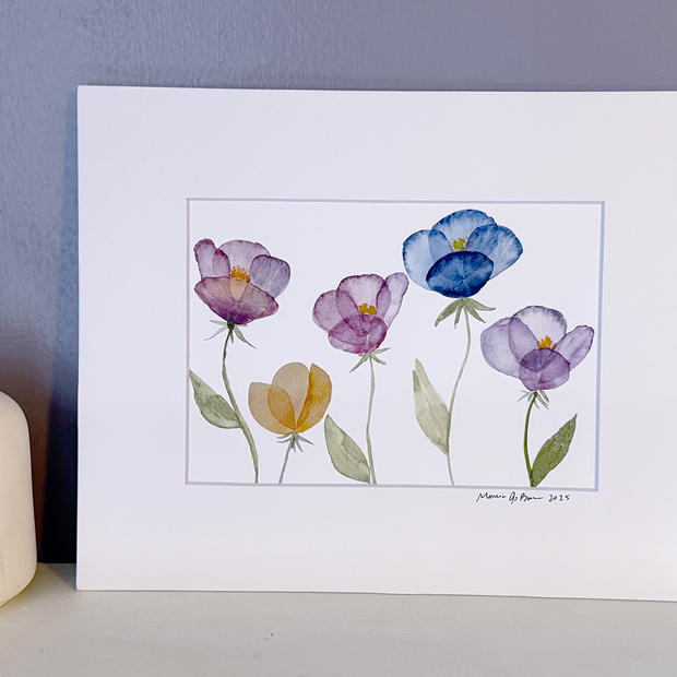 watercolor print collection (2025 explorations)