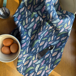 featherlight linen tea towel