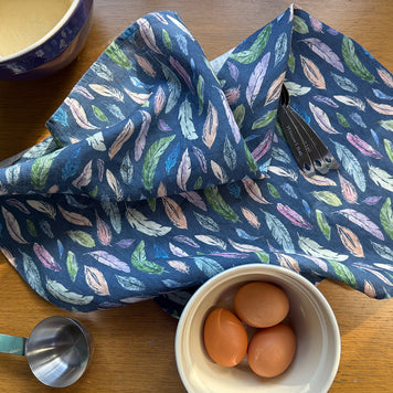 featherlight linen tea towel