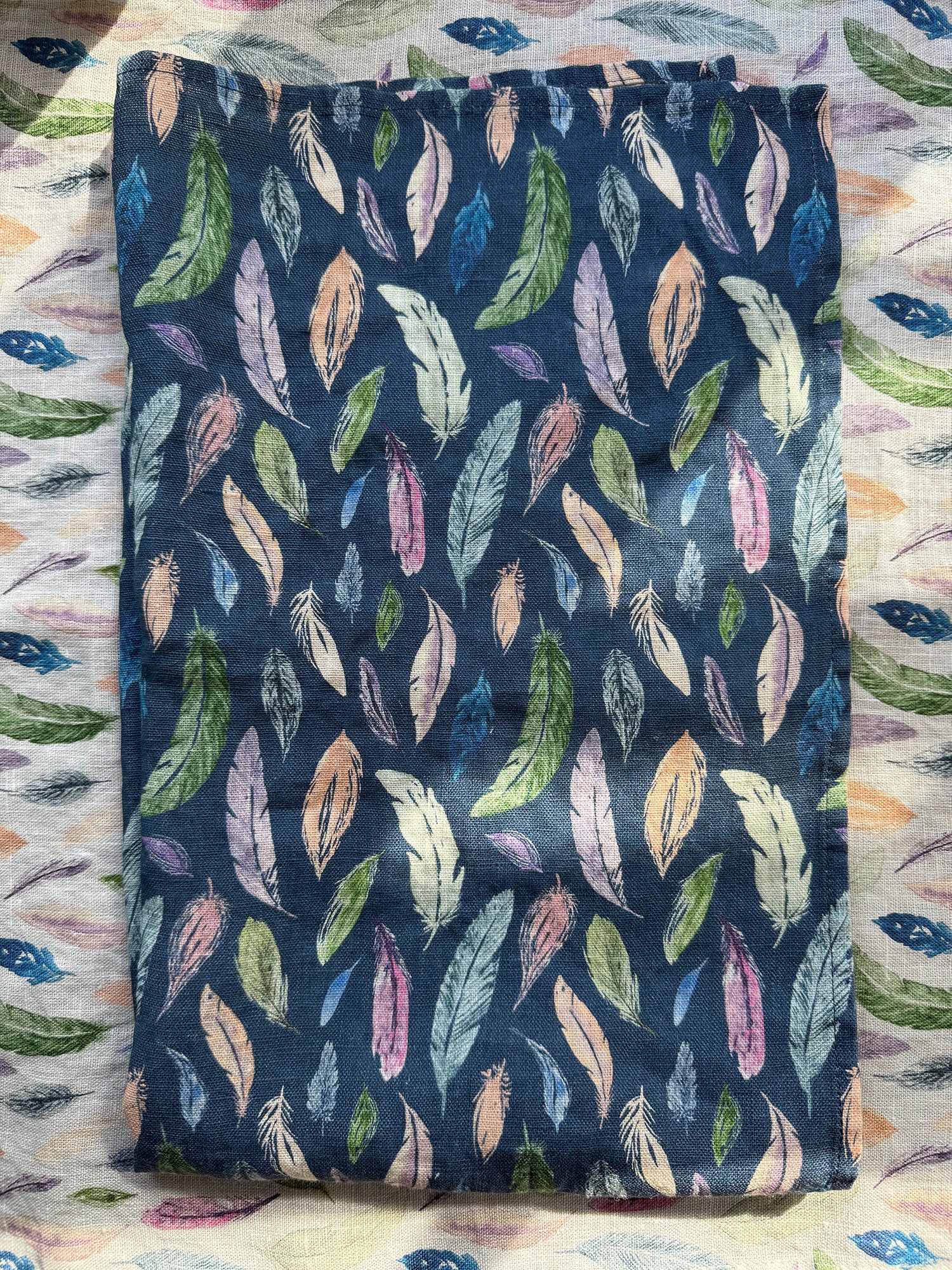 featherlight linen tea towel